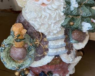 Santa statuary