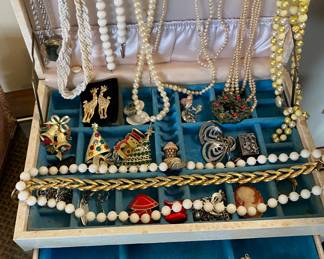 Necklaces and jewelry