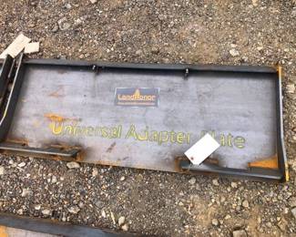 SKID STEER WELD ON PLATE