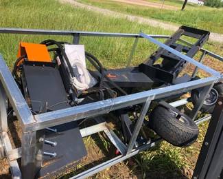 LANDHONOR 96 SKID STEER HYDRAULIC GRADER BLADE