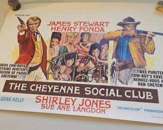 The Cheyenne Social Club Theater Poster