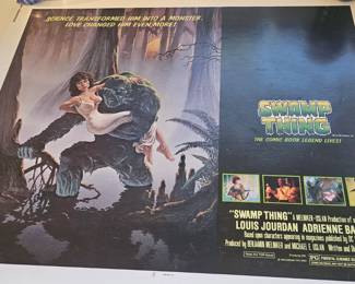 Swamp Thing Theater Poster