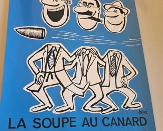 The Marx Brothers Duck Soup French Poster La Soupe Au Canard