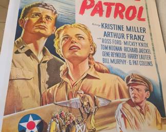 Jungle Patrol Canvas Backed Poster