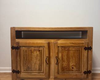 Mission Style TV Console