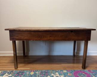Antique Primitive Coffee Table