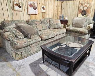 Bernhardt Sofa and Chair