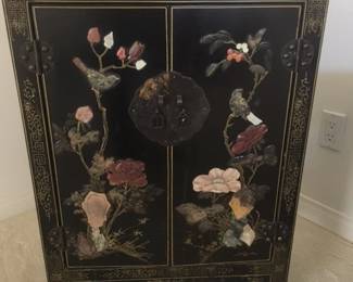 Black Lacquer chest