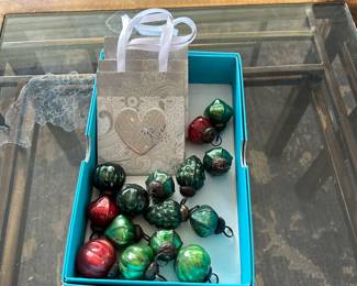 Vintage Christmas ornaments