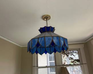 Glass light fixture