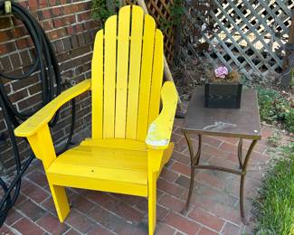 Sweet yellow chair