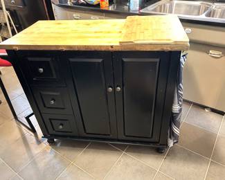 Crate and Barrel kitchen island