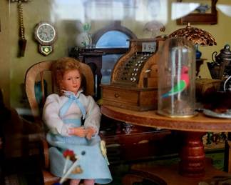 Antique Doll House Room Box