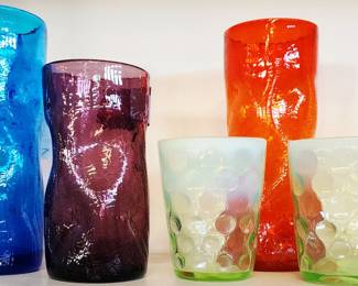 Blenko Glassware, Vaseline Glass