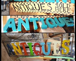 Antique Advertising Store Signs 4ftx1ft