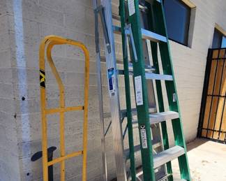 8ft and 7ft ladders