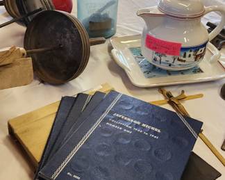 Coin Books , Fostoria , Neodymium Glass, Cambridge, Heisey,