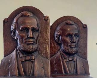 Bronze Bookends