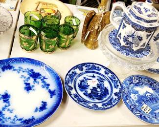 Antique Flow Blue