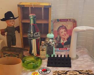 Coke Collectibles, Mission Tiles, Vicking Glass