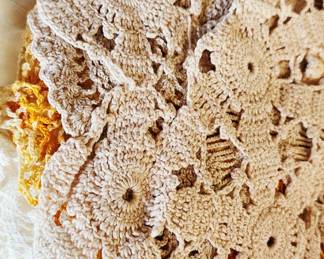 Vintage Linens, and Crochet