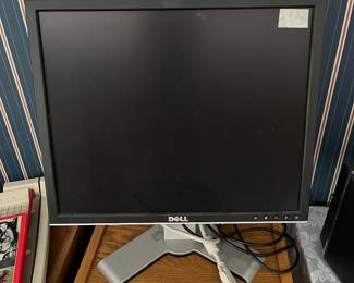 (2) Dell adjustable height monitors