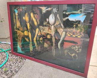 CG187Abstract Photo Framed