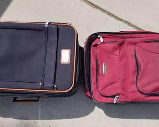 CG122Black And Red Luggage