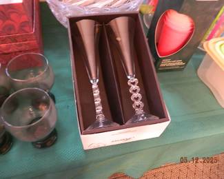 crystal flutes
