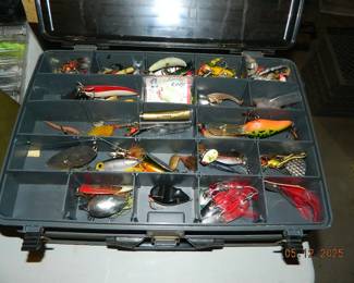 tackle boxes