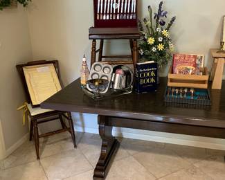 Kitchen table with four chairs