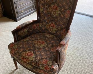 One of two matching chairs