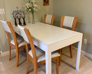 4 mid century chairs