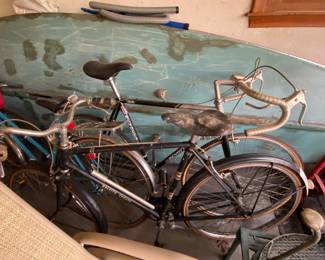Raleigh and Benotto bicycles
