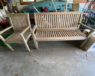 Teak outdoor furniture