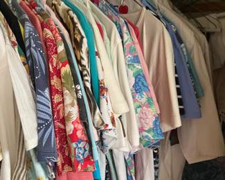 Lots of women’s clothes
