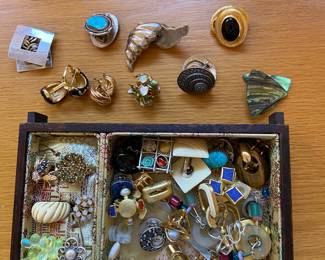 A display of gold, silver , costume
