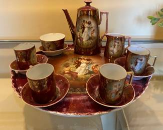 Austrian coffee/cocoa set