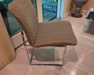 Set of six. Milo Baughman for Thayer Coggin dining chairs