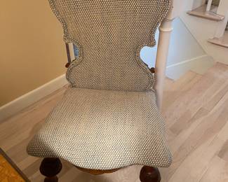 Front of carved chair