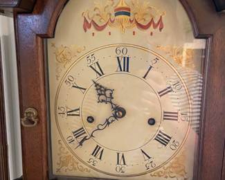 Detail face of clock