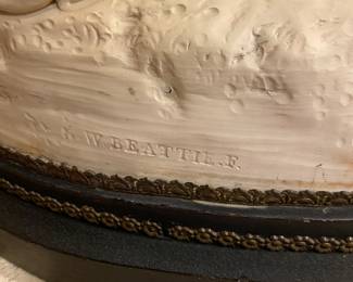 Signed sculpture W. Beattie F.