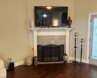 Iron candle holders