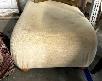 Huge ottoman, just needs recovered
