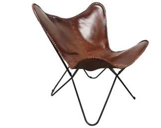 we have 3 of these Leather Butterfly chairs- everything is priced to SELL