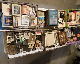 Lots of Antique photos, some local (Troy), Ephemera, etc....
