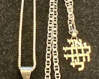 Sterling Silver Necklaces