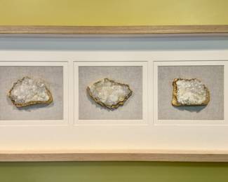 3-D Framed Geode Art