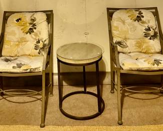 Patio Chairs & Side Table