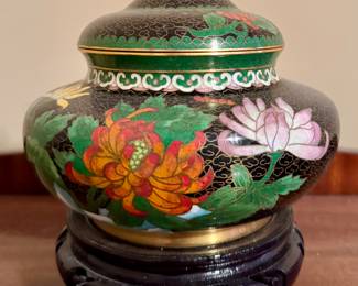 Cloisonne Lidded Dish